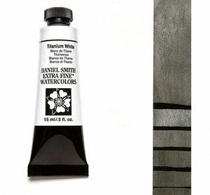 Farba akwarelowa Daniel Smith 118 titanium white extra fine watercolorseria 1 15 ml